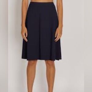NWT Simla Flared Skirt Navy Size L